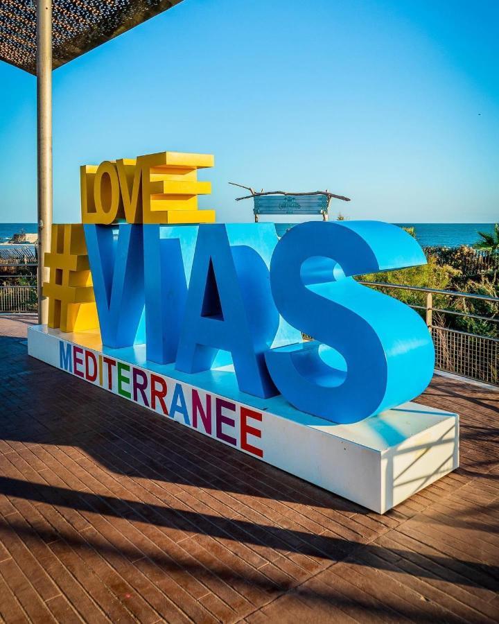 Mobilhome La Carabasse Vias Plage Exterior photo