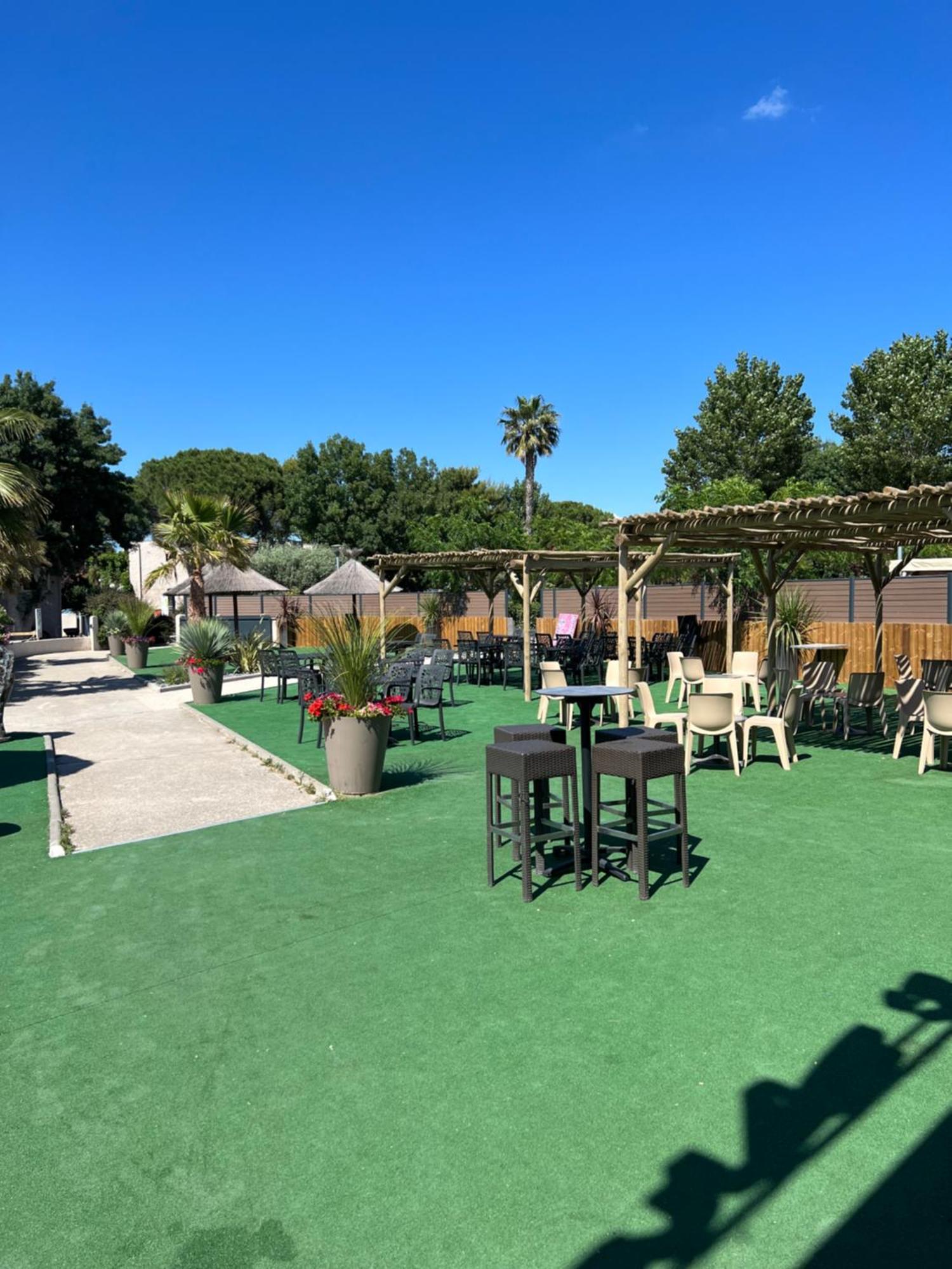 Mobilhome La Carabasse Vias Plage Exterior photo